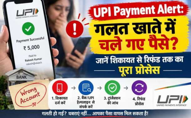 UPI Payment Alert: गलत खाते में चले गए पैसे? जानें शिकायत से रिफंड तक का पूरा प्रोसेस