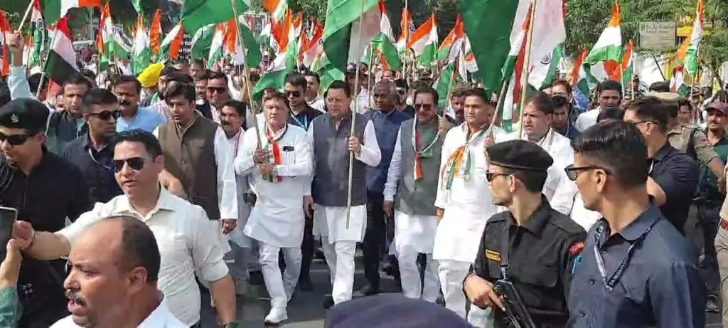 हल्द्वानी, ऑपरेशन सिंदूर’ की सफलता पर तिरंगा शौर्य सम्मान यात्रा, सी0एम0 धामी ने किया नेतृत्व
