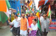 ऑपरेशन सिंदूर की ऐतिहासिक विजय पर अल्मोड़ा में तिरंगा शौर्य सम्मान यात्रा