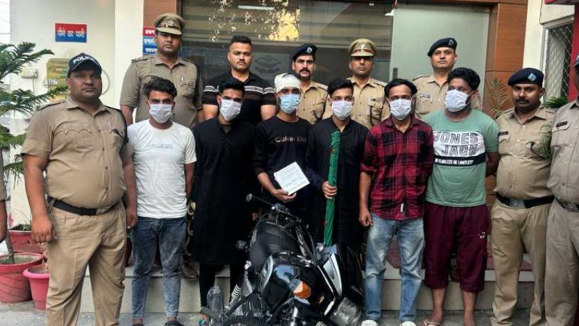 गर्लफ्रेंड के विवाद में युवक की हत्या, मुख्य आरोपी सहित छह दबोचे