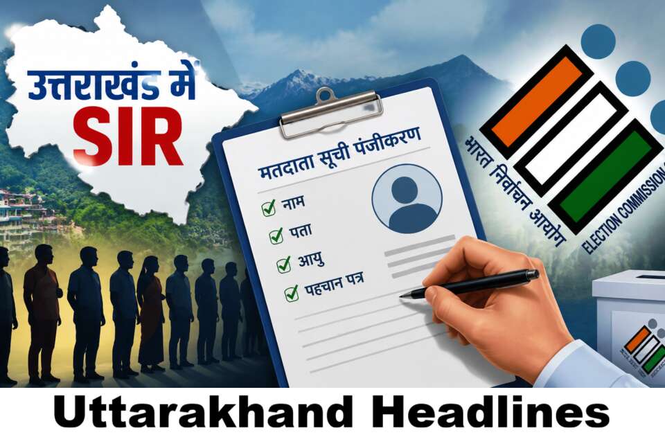 उत्तराखंड ड्राफ्ट वोटर लिस्ट 2026 जारी,19 लाख मतदाताओं को निर्वाचन आयोग भेजेगा नोटिस, ऐसे सुधारें त्रुटियां